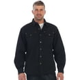 thumbnail image 1 of Gioberti Men's 100% Cotton Brushed and Soft Twill Shirt Jacket with Flannel Lining, 1 of 5