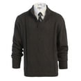 thumbnail image 1 of Gioberti Men's 100% Cotton Button Down Collar Knitted Pullover Sweater, 1 of 3