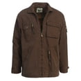 thumbnail image 1 of Gioberti Men's 100% Cotton Casual Outerwear Twill Multi Pocket Cargo Shirt Jacket, 1 of 4