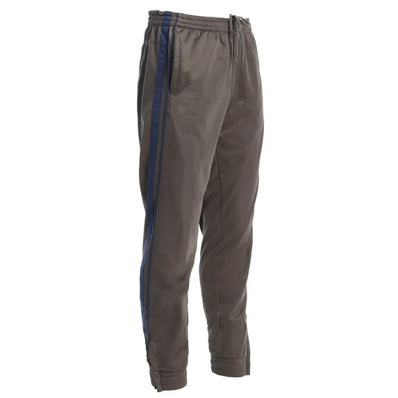 Gioberti Mens Athletic Track Pants with Ribbed Zipper Ankle Cuff