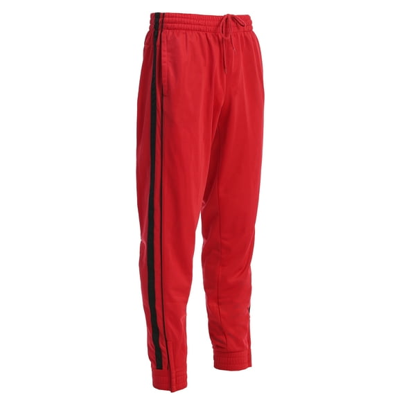Gioberti Mens Athletic Track Pants with Ribbed Zipper Ankle Cuff