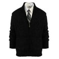 thumbnail image 1 of Gioberti Mens Heavy Weight Cardigan Twisted Knit Full-Zipper Sweater, 1 of 4