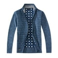 thumbnail image 1 of Gioberti Men's Knitted Regular Fit Full Zip Cardigan Sweater with Soft Brushed Flannel Lining, 1 of 4