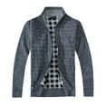 thumbnail image 1 of Gioberti Men's Knitted Regular Fit Full Zip Cardigan Sweater with Soft Brushed Flannel Lining, 1 of 4