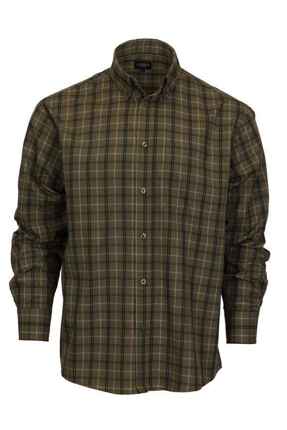 Men's Long Sleeve Plaid Shirt