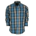 thumbnail image 1 of Gioberti Men's Long Sleeve Plaid Shirt, 1 of 2