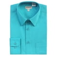 thumbnail image 1 of Gioberti Men's Long Sleeve Solid Dress Shirt, 1 of 5