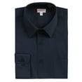 thumbnail image 1 of Gioberti Men's Long Sleeve Solid Dress Shirt, 1 of 2