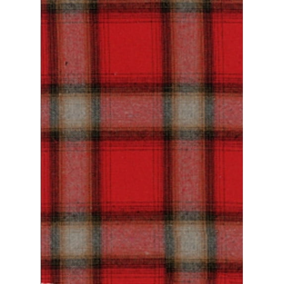 Gioberti Men's Plaid Checkered 100% Cotton Brushed Flannel Shirt