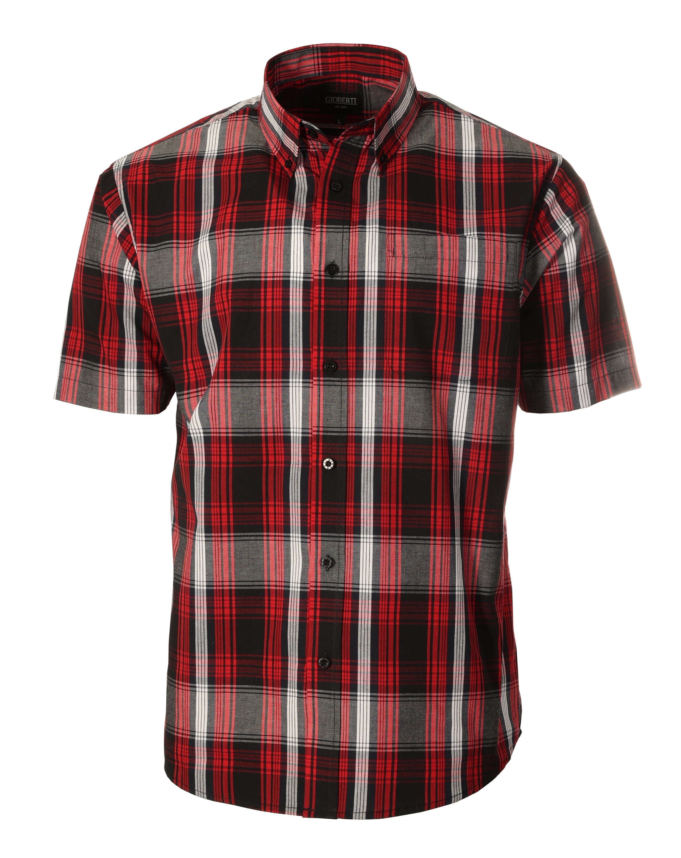 Short Sleeve Plaid Shirt main image 1