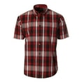 thumbnail image 1 of Gioberti Men's Short Sleeve Plaid Shirt, 1 of 3