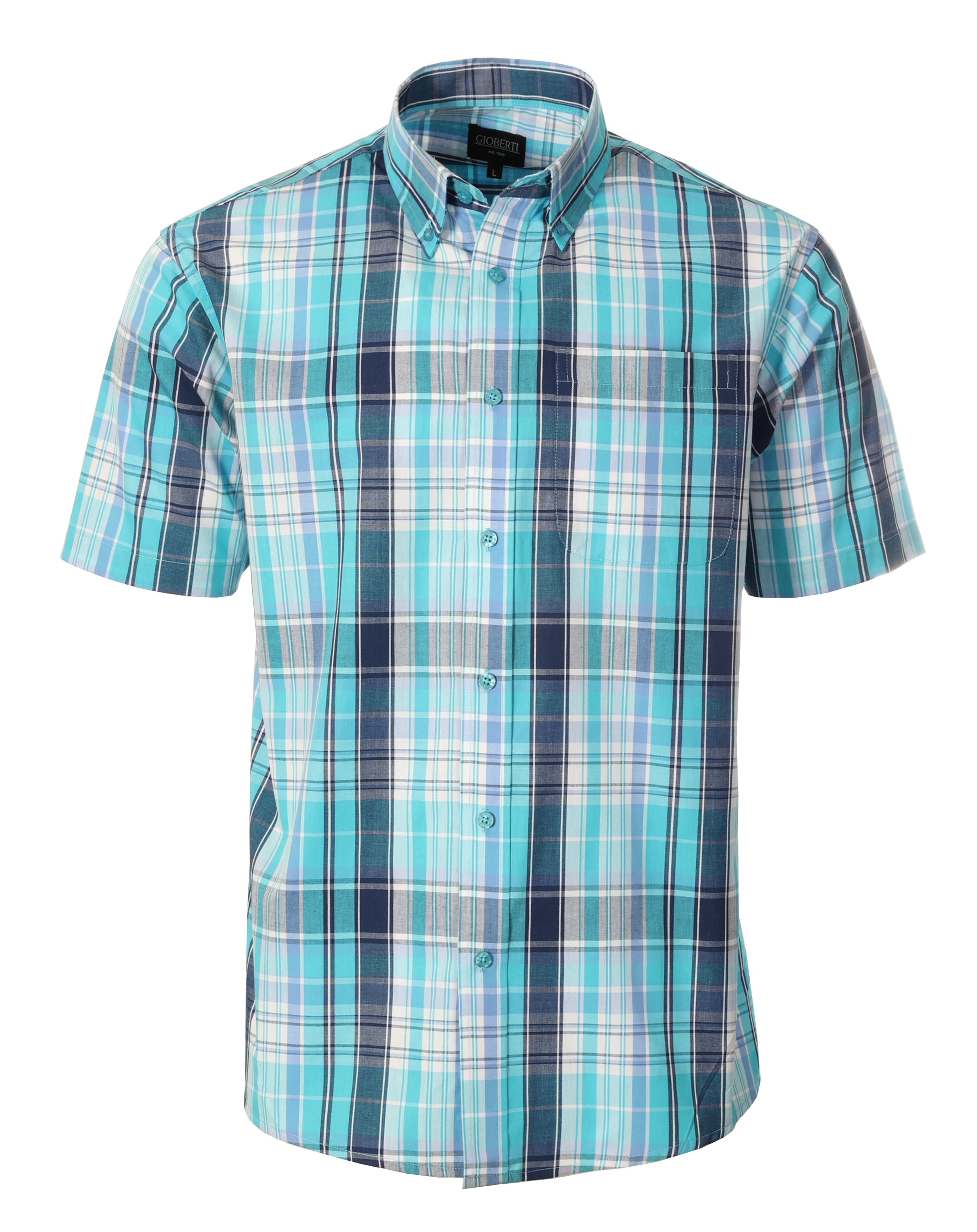 Plaid Short Sleeve Shirt