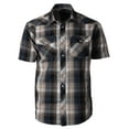 thumbnail image 1 of Gioberti Mens Western Cowboy Short Sleeve Shirt with Snap Buttons, 1 of 4