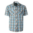 thumbnail image 1 of Gioberti Mens Western Cowboy Short Sleeve Shirt with Snap Buttons, 1 of 4