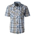 thumbnail image 1 of Gioberti Mens Western Cowboy Short Sleeve Shirt with Snap Buttons, 1 of 2