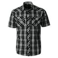 thumbnail image 1 of Gioberti Mens Western Cowboy Short Sleeve Shirt with Snap Buttons, 1 of 4