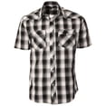thumbnail image 1 of Gioberti Mens Western Cowboy Short Sleeve Shirt with Snap Buttons, 1 of 2