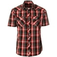 thumbnail image 1 of Gioberti Mens Western Cowboy Short Sleeve Shirt with Snap Buttons, 1 of 4