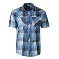 thumbnail image 1 of Gioberti Mens Western Cowboy Short Sleeve Shirt with Snap Buttons, 1 of 4
