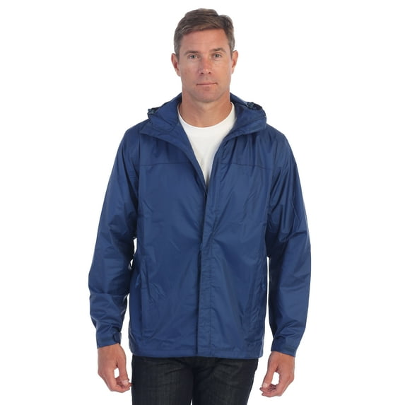 Gioberti Men's Waterproof Rain Jacket With Mesh Lining