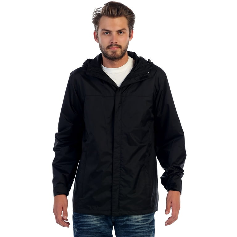 Gioberti men's top waterproof rain jacket