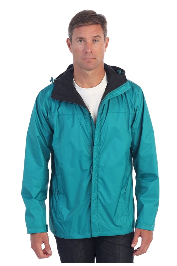 Men's Waterproof Rain Jacket With Mesh Lining