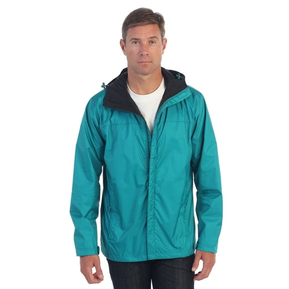 Gioberti Men's Waterproof Rain Jacket With Mesh Lining