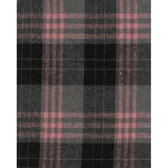 Gioberti Men 100% Cotton Western Flannel Plaid Shirt w/Snap-on Button