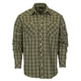 thumbnail image 1 of Gioberti Men's Western Plaid Long Sleeve Shirt with Pearl Snap-on, 1 of 4