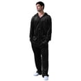 thumbnail image 1 of Gioberti Mens 2pc Super Soft Plush Pajama Set, 1 of 4