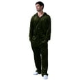thumbnail image 1 of Gioberti Mens 2pc Super Soft Plush Pajama Set, 1 of 5