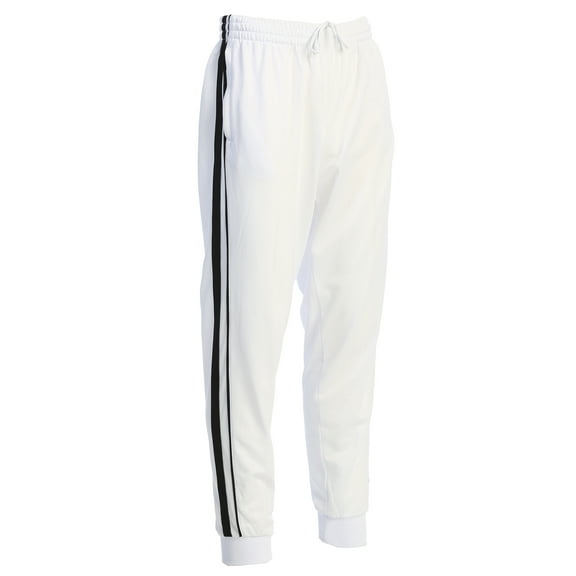 Gioberti Mens Athletic Track Pants with Ribbed Cuff Leg