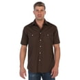 thumbnail image 1 of Gioberti Mens Casual Western Solid Short Sleeve Shirt with Pearl Snaps, 1 of 4