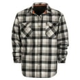 thumbnail image 1 of Gioberti Mens Checkered Flannel Jacket With Velvet Underlining, 1 of 5