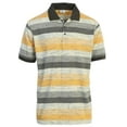 thumbnail image 1 of Gioberti Mens Club Stripe Polo Shirt - Short Sleeve, Regular Fit, Yarn Dye, 1 of 2