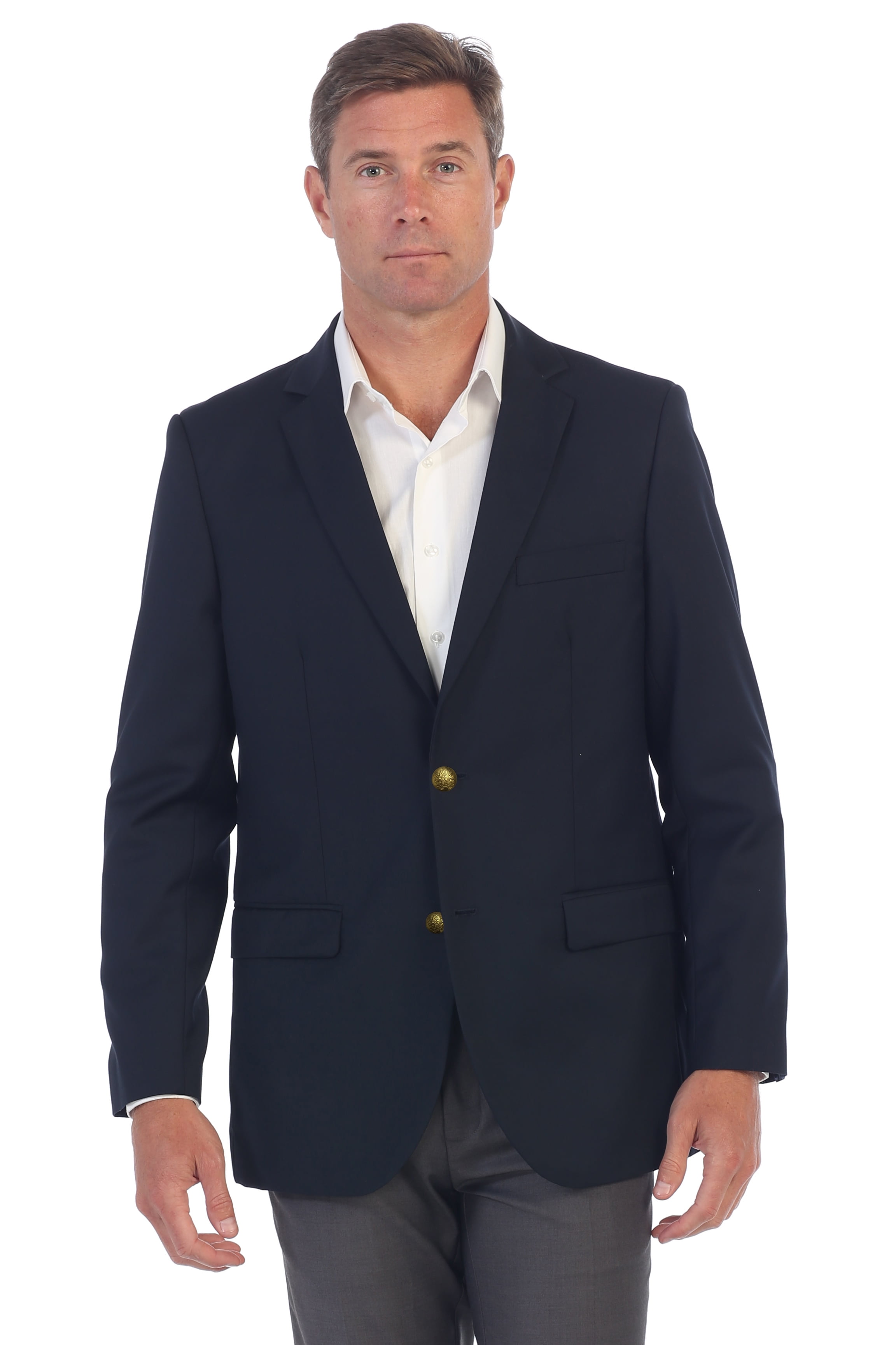 Gioberti Men's Formal Blazer Jacket Color: Navy 42r Size: 42 REG