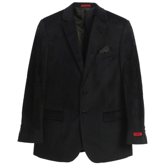 Gioberti Mens Formal Super Soft Velvet Blazer Jacket