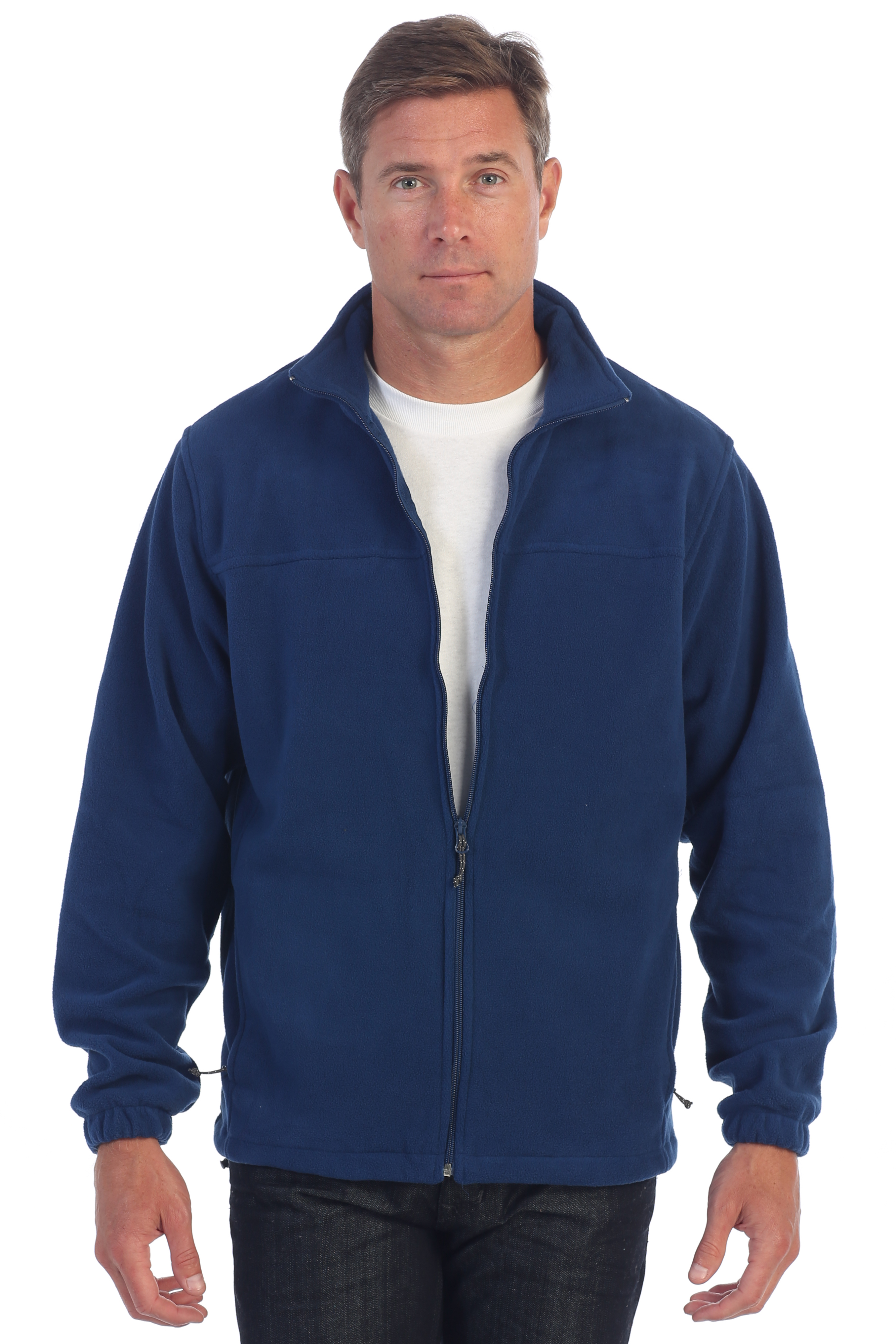 Gioberti Mens Full Zip Polar Fleece Jacket - image 1 of 4
