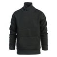 thumbnail image 1 of Gioberti Mens Knitted Turtleneck Collar Pullover Sweater with Soft Brushed Flannel Lining, 1 of 5