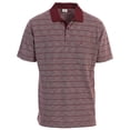 thumbnail image 1 of Gioberti Mens Regular Fit Striped Short Sleeve Polo Shirt with Pocket, 1 of 3