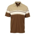 thumbnail image 1 of Gioberti Mens Multiple Stripe Polo Shirt with Pocket, 1 of 4