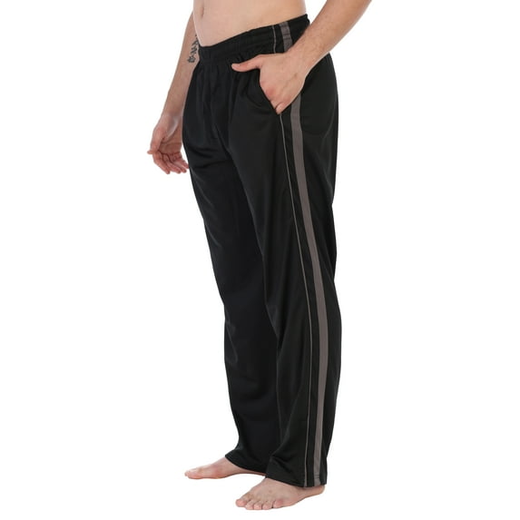 Gioberti Mens Athletic Track Pants with Zip Bottom