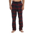 thumbnail image 1 of Gioberti Mens Yarn-Dye Brushed Flannel Pajama Pants, Elastic Waist, 1 of 5