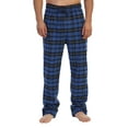 thumbnail image 1 of Gioberti Mens Yarn Dye Brushed Flannel Pajama Pants, Elastic Waist, 1 of 3