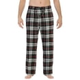 thumbnail image 1 of Gioberti Mens Yarn Dye Brushed Flannel Pajama Pants, Elastic Waist, 1 of 2