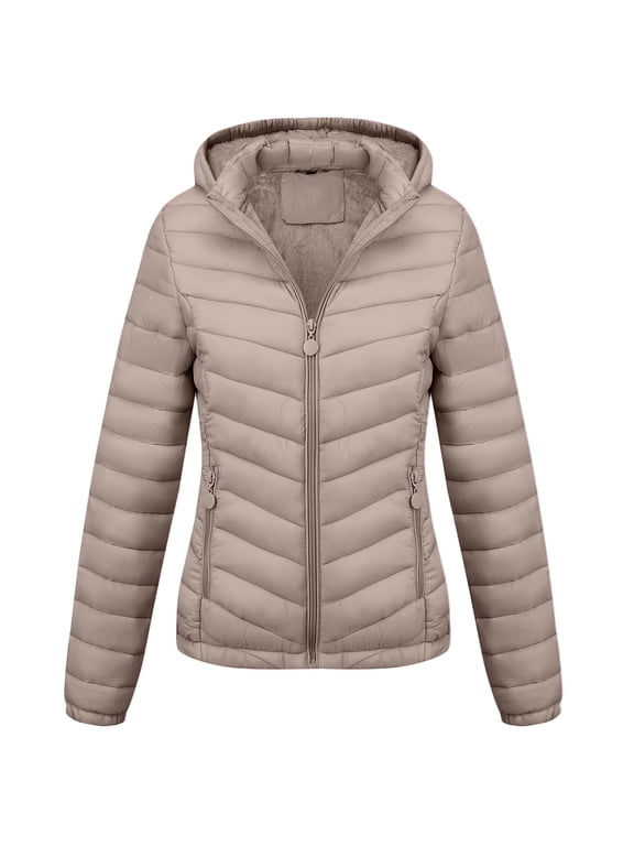 Women's Quilted Lightweight Jacket Puffer Coat Women Bubble for Fall and Winter