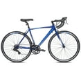 thumbnail image 1 of 700C Giordano Acciao Road Adult Bicycle, Small Frame, Fits Rider 5'4" - 5'8", Unisex, Blue, 1 of 2