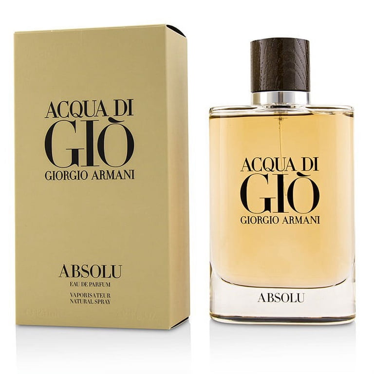 Acqua Di Gio Absolu by Giorgio Armani Box for Men 1.4 Oz Eau De