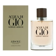 Giorgio Armani Acqua Di Gio Absolu Eau De Parfum Spray, Cologne for Men, 2.5 Oz