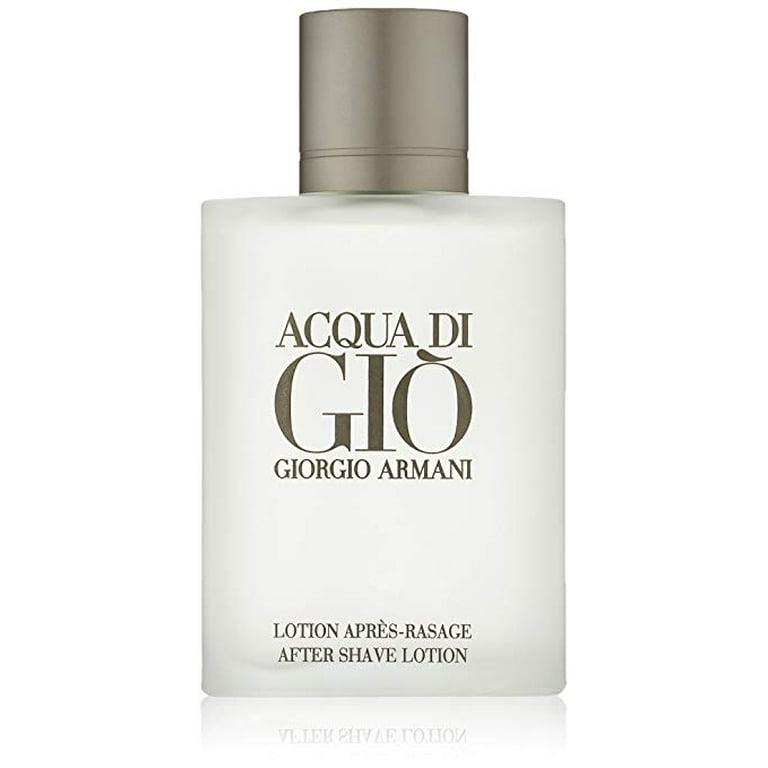 falskhed Diplomatiske spørgsmål gå Giorgio Armani Acqua Di Gio After Shave Lotion for Men, 3.4 oz - Walmart.com